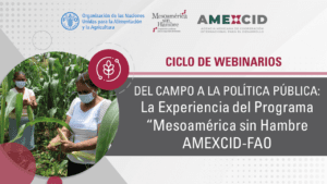 Webinarios Mesoamérica Sin Hambre AMEXCID-FAO