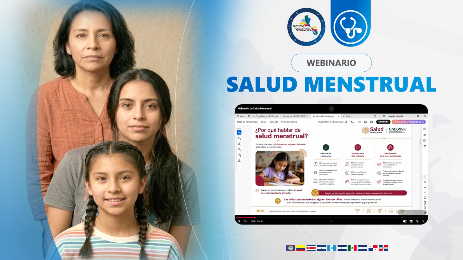 Webinarios Salud Menstrual